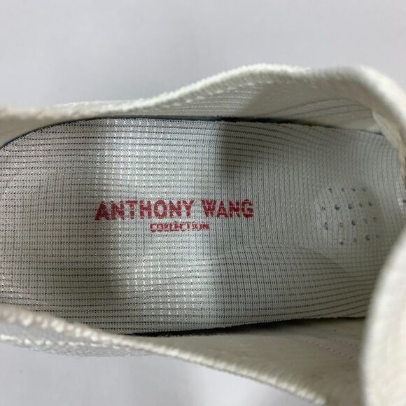 Anthony Wang Shoes Women's‎ 7.5 Rainbow Extra High Hidden Wedge Fashion Sneakers - Picture 10 of 14
